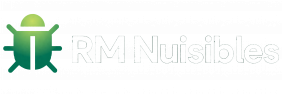 Logo de RM Nuisibles Blanc